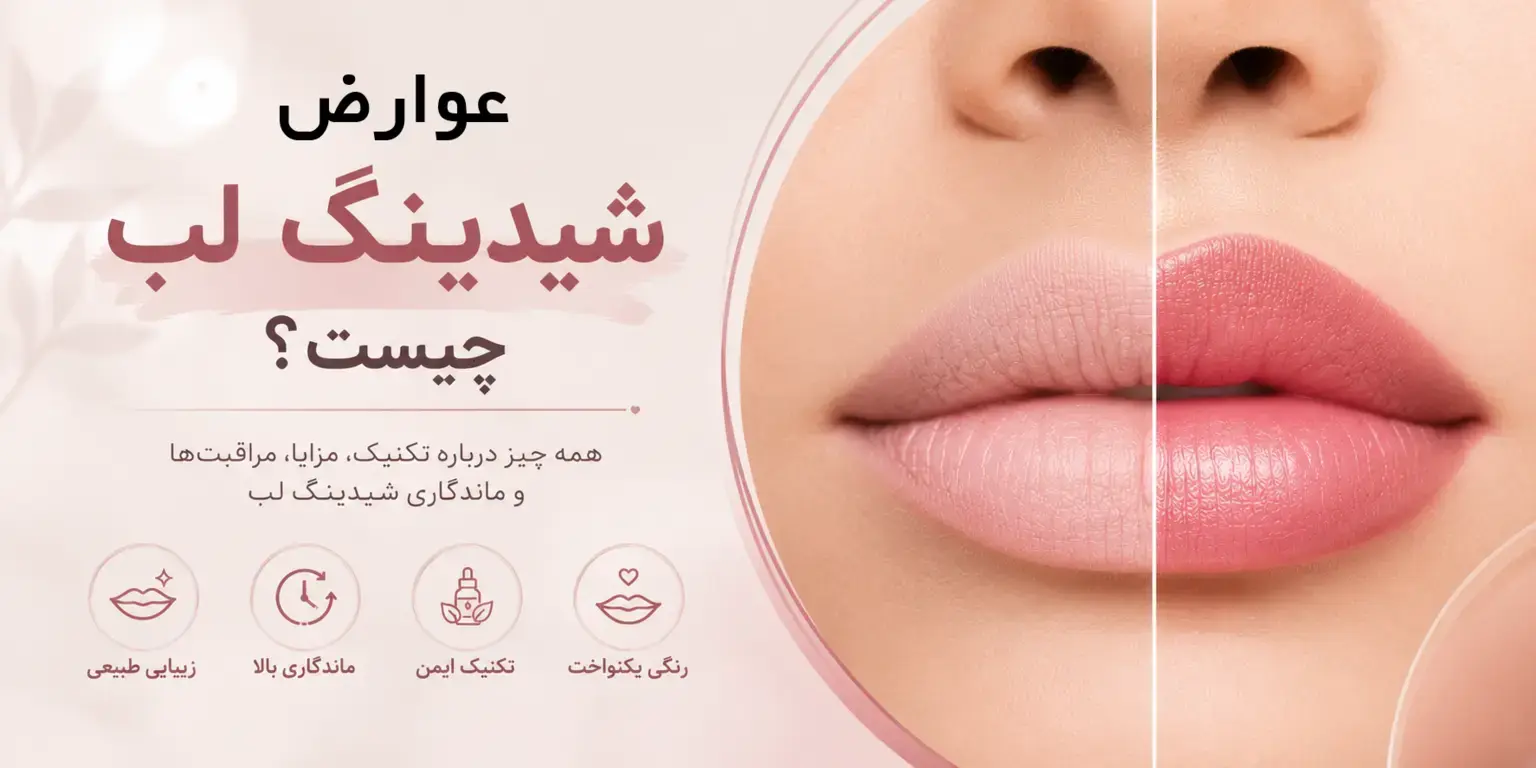عوارض شیدینگ لب چیست؟
