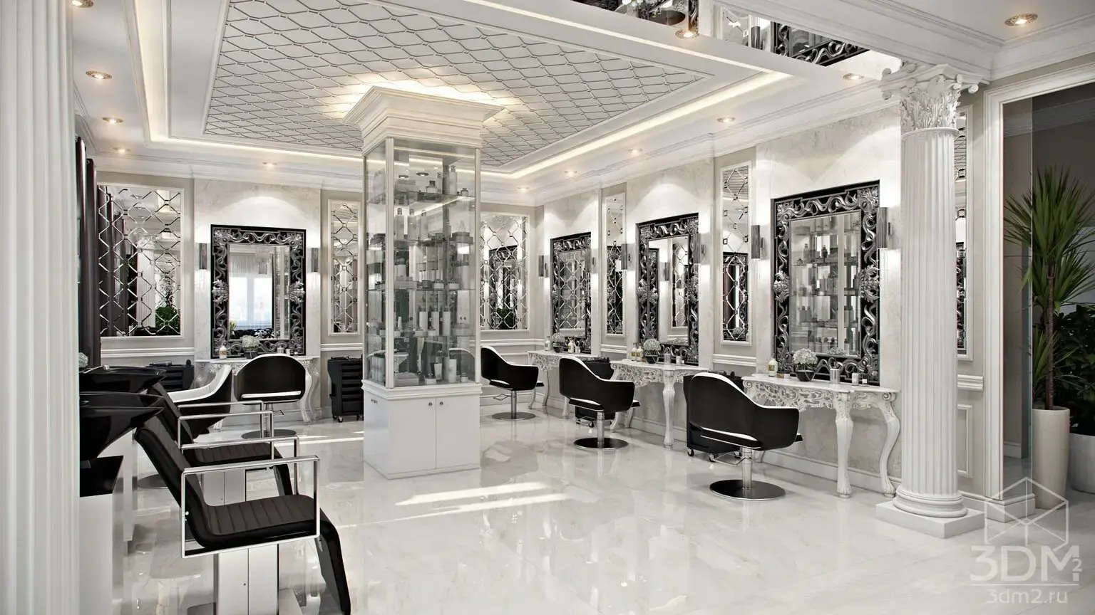 سالن های زیبایی منطقه 3 تهران