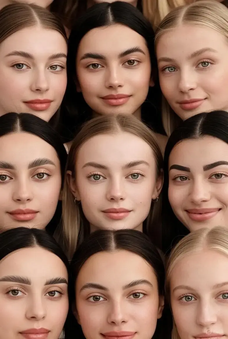 نکات کاربردی آرایش ابرو برای صورت گرد و چشم درشت