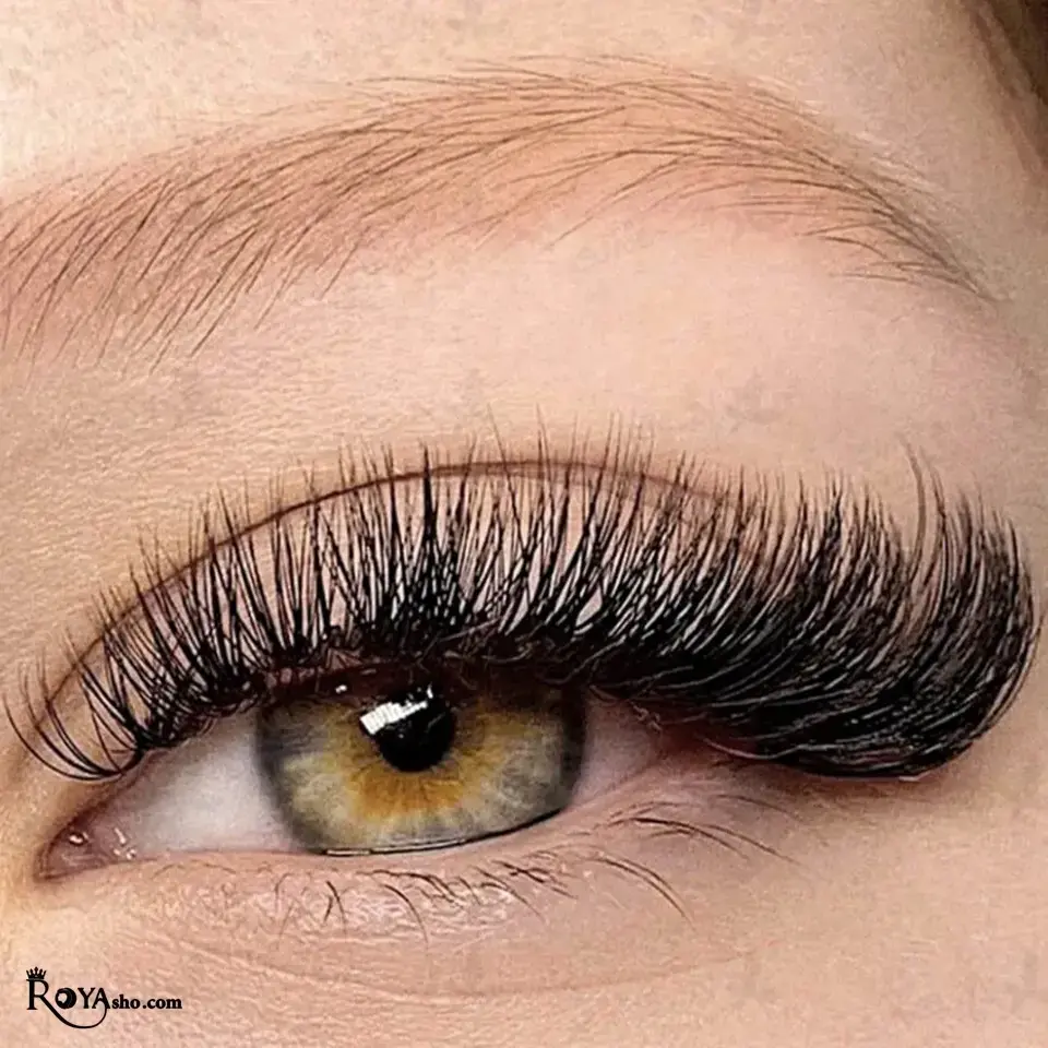 مژه‌های نرم و ظریف به‌جای اکستنشن‌های حجیم