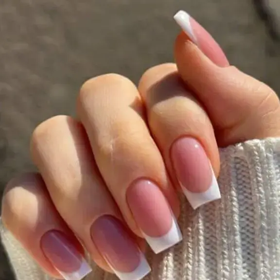 مدل کاشت ناخن فرنچ (French)