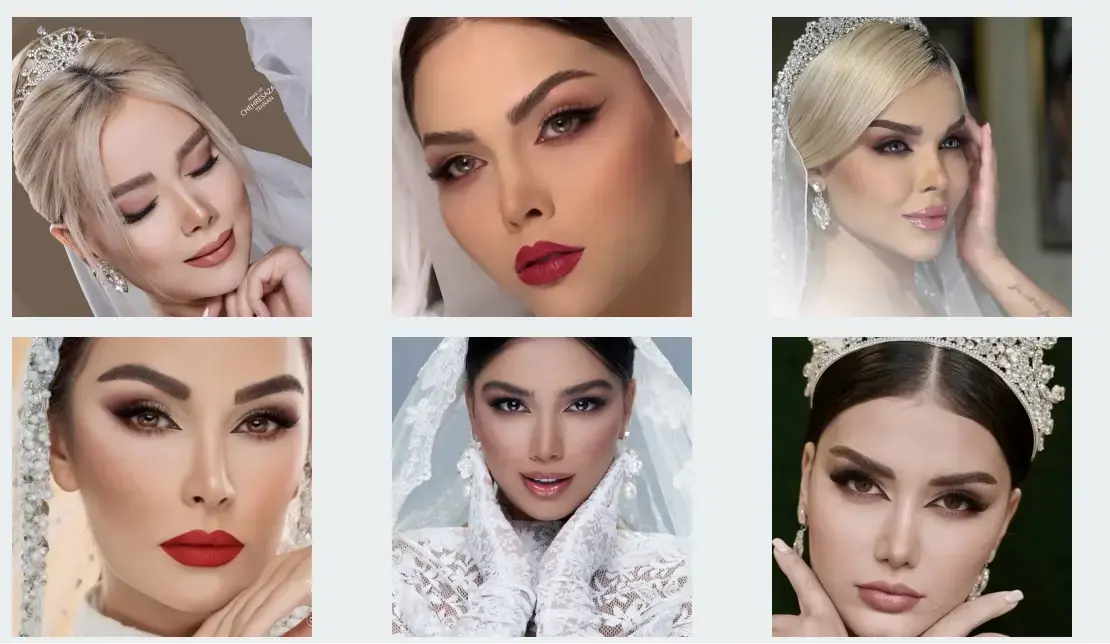 بهترین سالن عروس رشت مژگان نظری