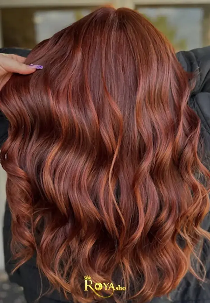 ترکیبی پرانرژی از رنگ قرمز و مسی، بسیار جذاب و چشم‌گیر.